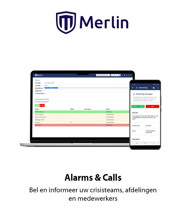 Merlin Alarms & Calls app